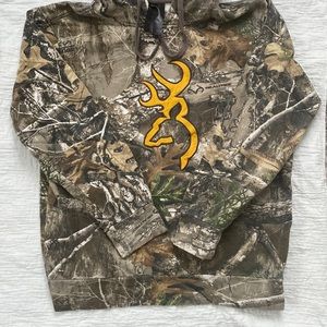 Mens Size Small Camo Hoodie